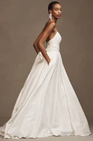 Watters Sapphie Sweetheart Taffeta Ballgown Wedding Gown