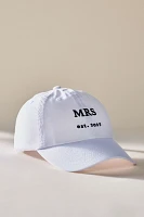 By Anthropologie Weddings Mrs. Baseball Cap