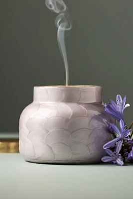 Capri Blue Volcano Lavender Capiz Jar Candle