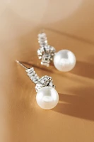 Gemelli Mini Pearl Twist Earrings