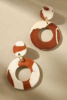 Levens Jewels XL Circle Drop Earrings