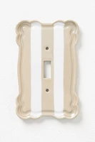 Whitney Stripe Outlet Switch Plate