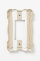 Whitney Stripe Outlet Switch Plate