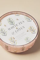 Astrid Fresh White Tea & Lotus Glass Candle