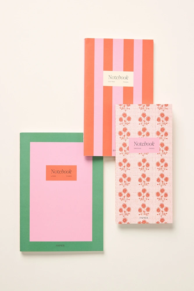 Papier Journals, Set of 3