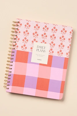 Papier Spiral Daily Softcover Planner