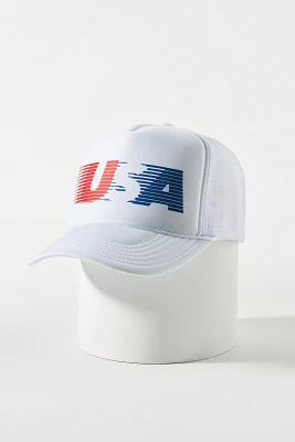 Ascot + Hart USA Trucker Hat