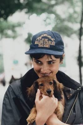 Coney Island Picnic Malibu Stables Corduroy Baseball Cap