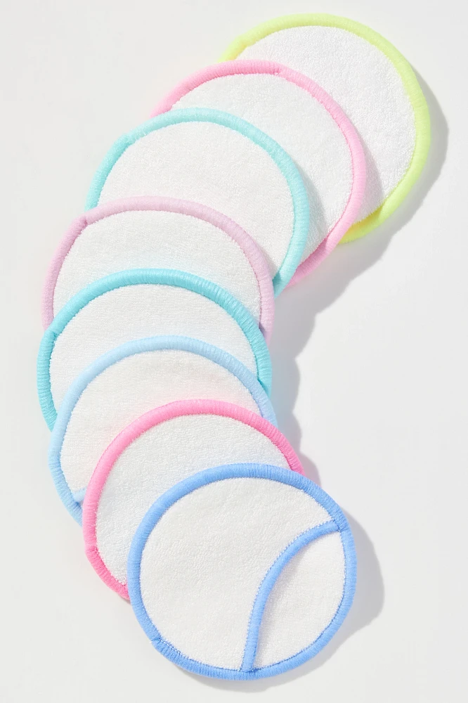 Colorful Complexion Facial Pads, Set of 8