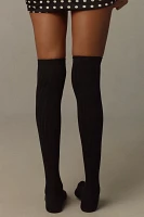 Ribbed Over-The-Knee Socks