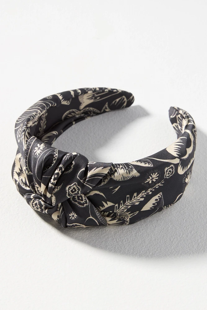 Everly Printed Knot Headband