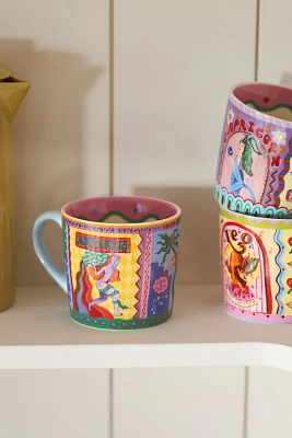 Elenor Bowmer Stoneware Zodiac Mug