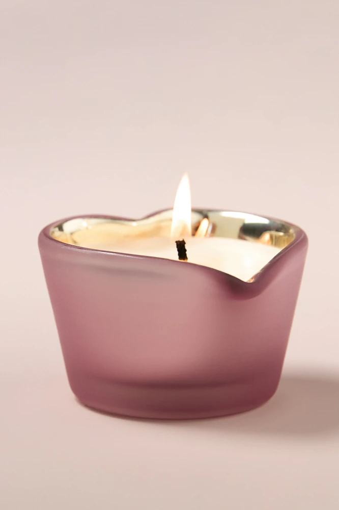 Edwina Gourmand Sweet Tonka & Vanilla Heart Candle