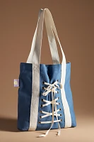 Coney Island Picnic Lace-Up Tote