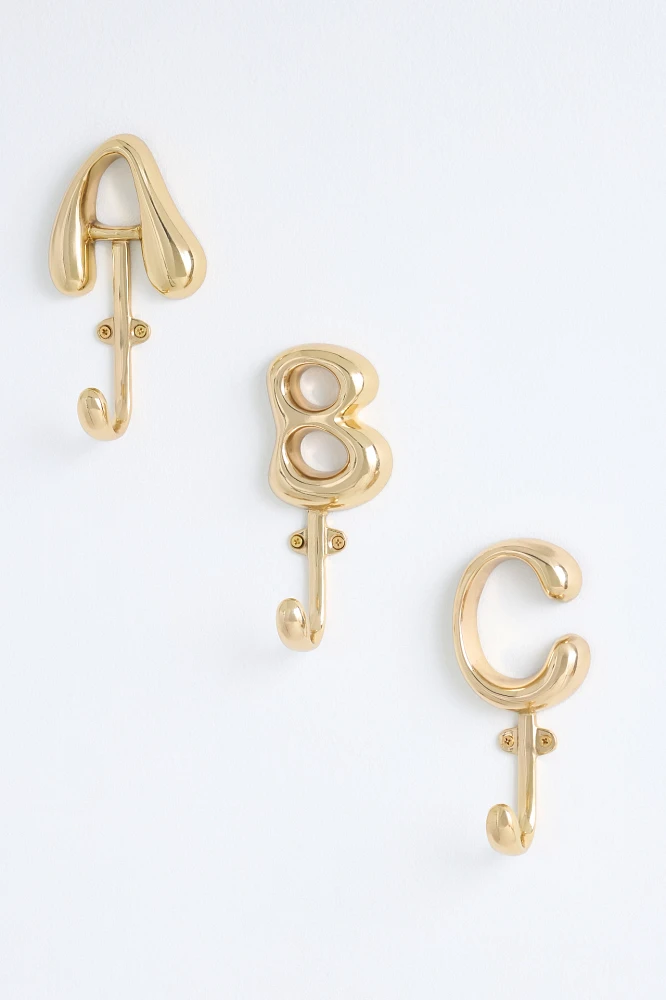 Bubble Letter Monogram Hook