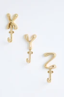 Bubble Letter Monogram Hook