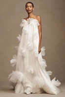 Sébastien Luke Tia Sweetheart A-Line Appliqué Wedding Gown