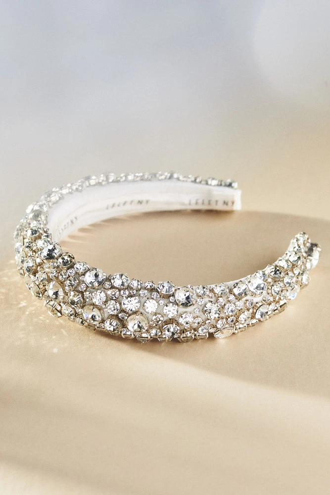 Lelet NY Hannah Crystal Padded Headband