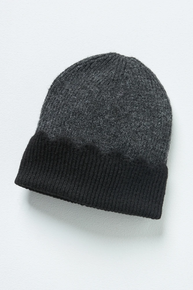 Maeve Scallop Cuff Beanie