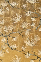 Bonsai Gold Leaf Wallpaper