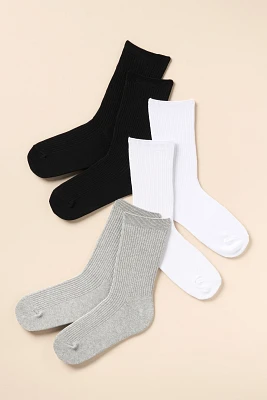 By Anthropologie Trouser Socks, Set of 3