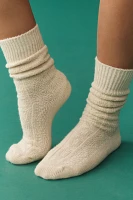 Sweater Cable-Knit Socks