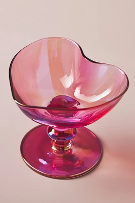 Valeria Heart Coupe Glass