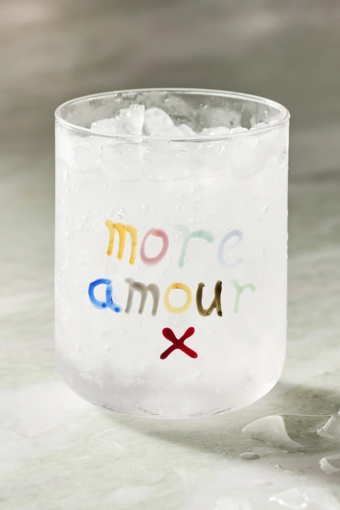 Love Notes Juice Glass