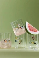 Love Notes Juice Glass