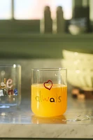 Love Notes Juice Glass