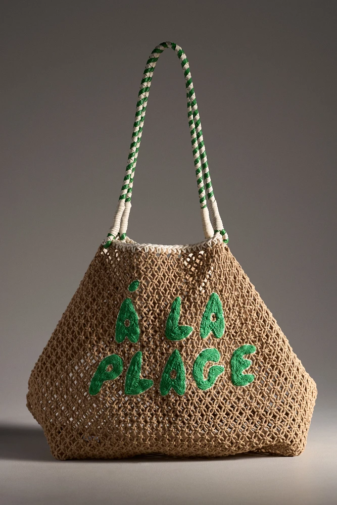 Clare V. L'Été Crochet Tote