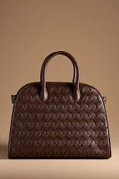 Woven Structured Weekender