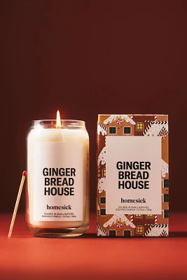 Homesick Gingerbread House Boxed Candle