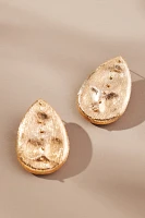 Teardrop Stud Earrings