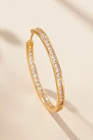 Large Glitz Hoop Earrings