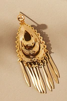 Western Fringe Teardrop Earrings