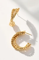 Twisted Lasso Hoop Earrings