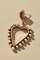 Western Heart Drop Earrings