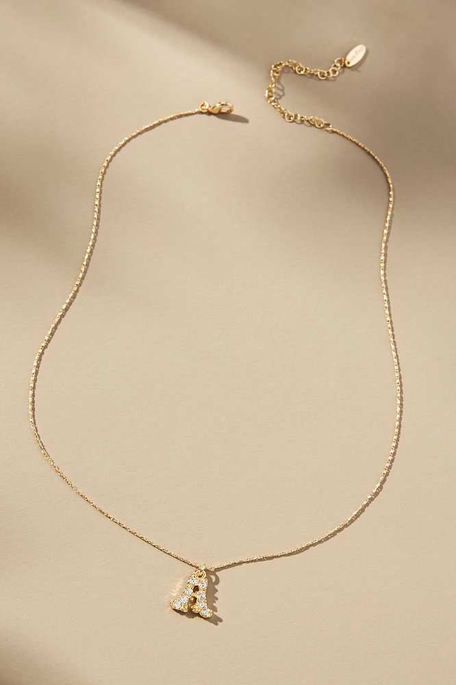 Western Mini Monogram Necklace