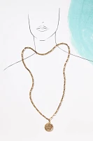Coin Lariat Necklace
