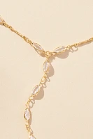 Crystal Lariat Necklace