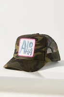 Friday Feelin Aloha Camo Trucker Hat