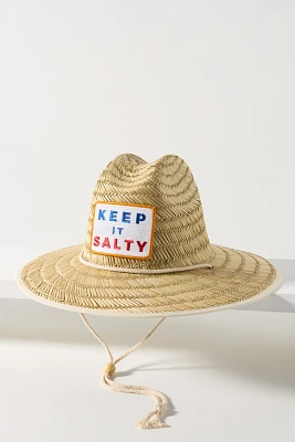 Friday Feelin Keep It Salty Straw Lifeguard Rancher