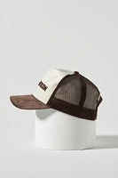 Coney Island Picnic Faux Suede Trucker Hat