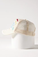 Coney Island Picnic Patchwork Trucker Hat