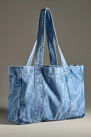 Damson Madder Bow Denim Tote