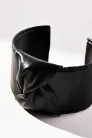 Faux Leather Cuff Bracelet