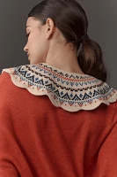 KULE The Babs Fair Isle Collar