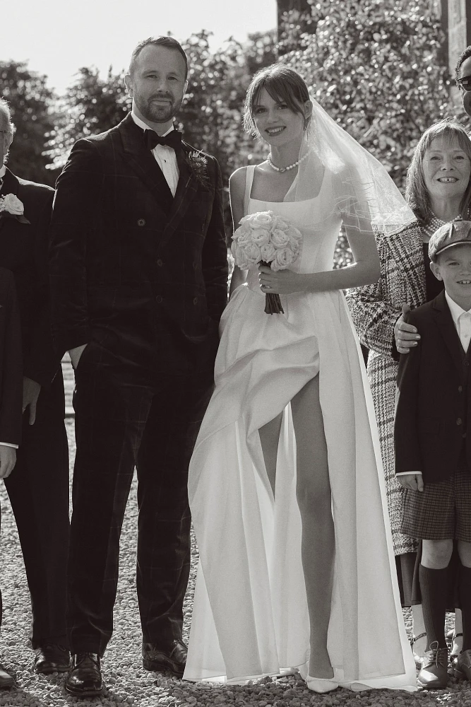 Willowby by Watters Pia Sleeveless Drop-Waist Mikado Wedding Gown