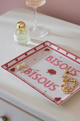 The Bistro Tile Stoneware Vanity Tray: Valentine's Edition